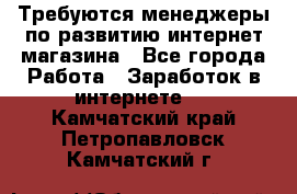 Требуются менеджеры по развитию интернет-магазина - Все города Работа » Заработок в интернете   . Камчатский край,Петропавловск-Камчатский г.